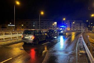 Pijany kierowca pojechał pod prąd doszło do czołówki