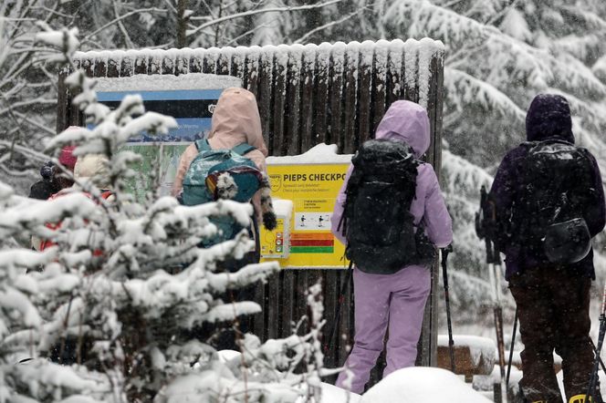 Powrót zimy na Podhalu