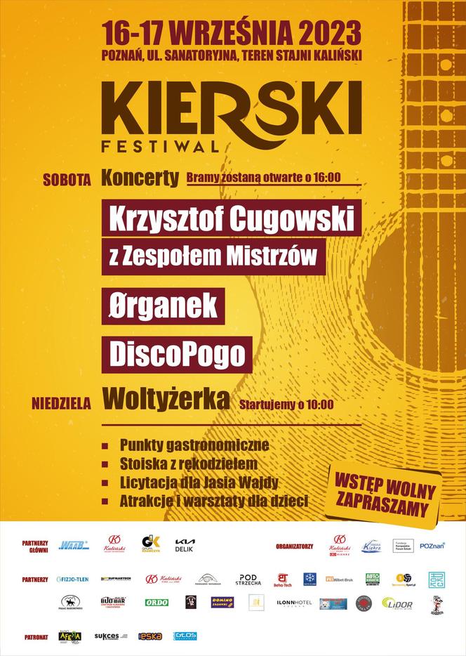 Kierski Festiwal 2023. Na scenie Krzysztof Cugowski, Organek i DiscoPogo