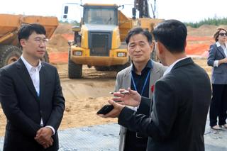 Budowa fabryki POSCO w Brzegu w woj. opolskim