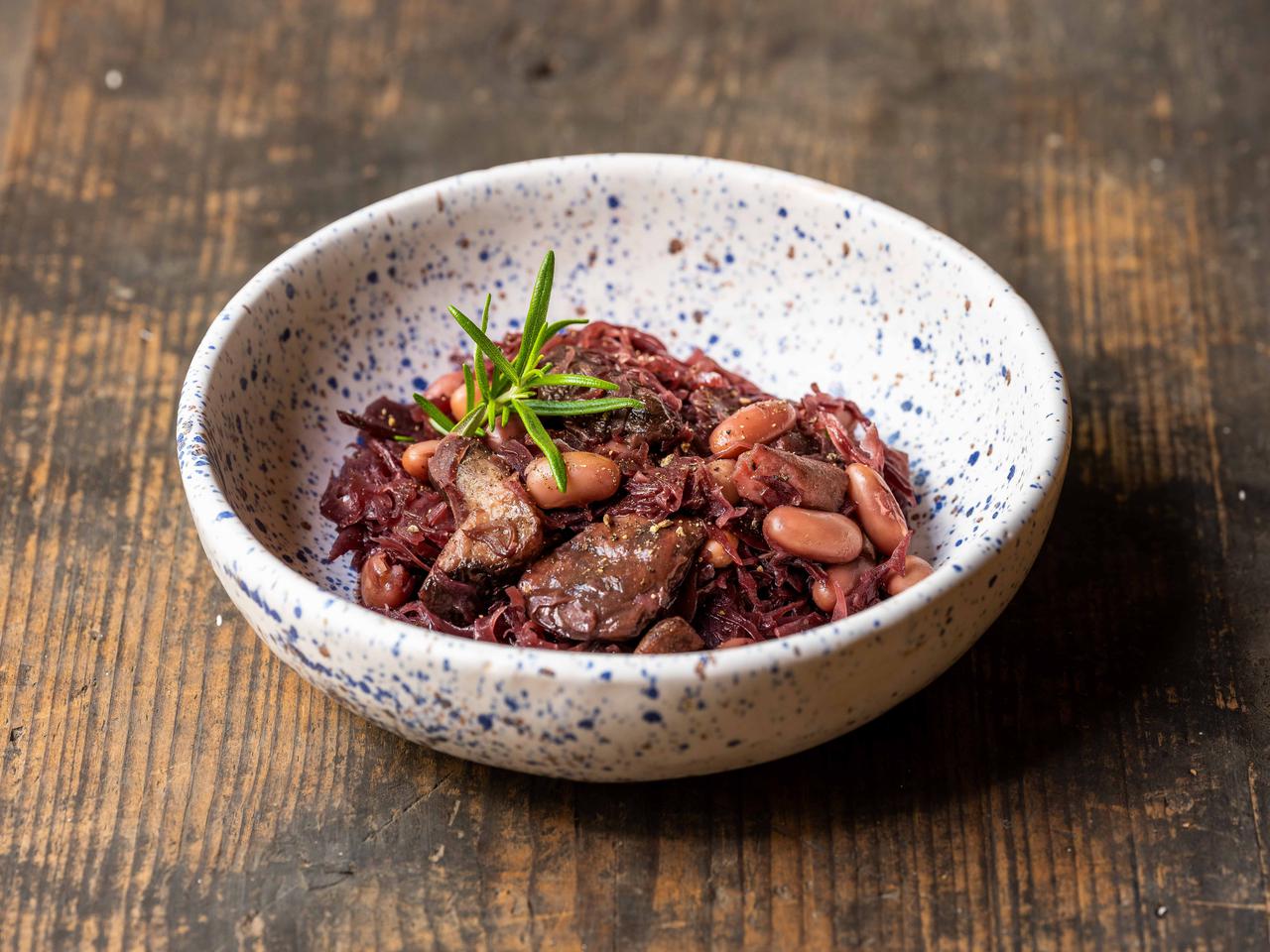 „Bigos” z czerwonej kapusty