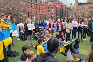 NY otworzył serca dla Ukraińców