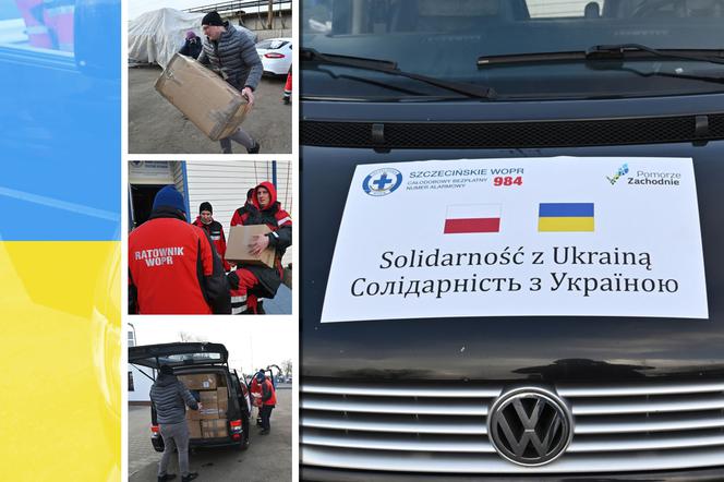 Szczeciński WOPR pomaga zaatakowanej Ukrainie