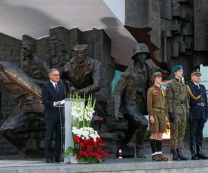 81. rocznica Powstania Warszawskiego. Uroczystość na pl. Krasińskich (31.07.2025)