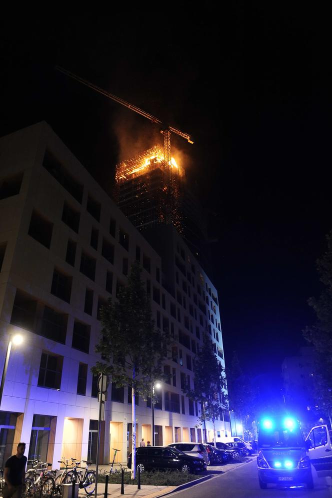 Pożar Warsaw Hub