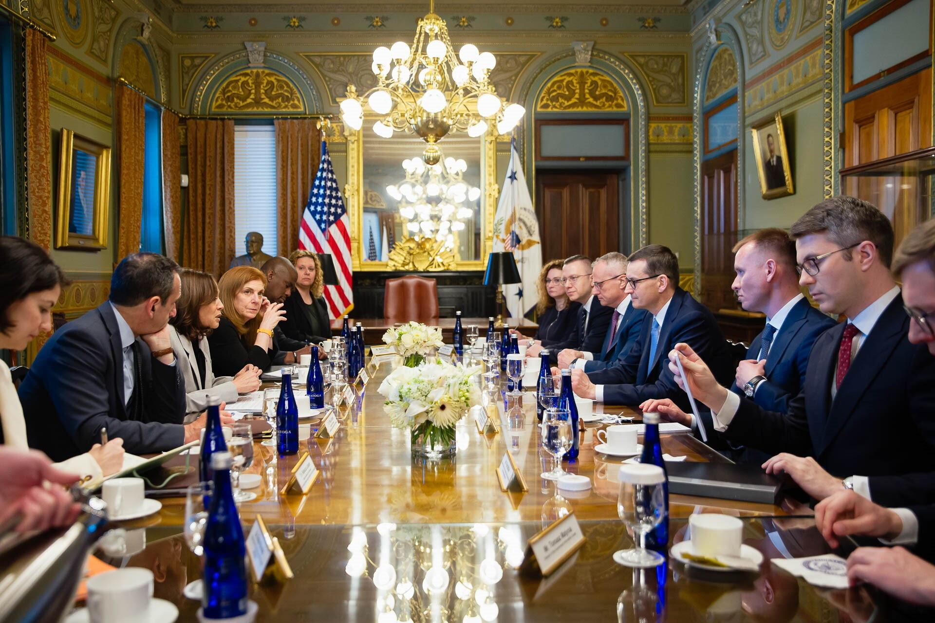 Morawiecki w USA