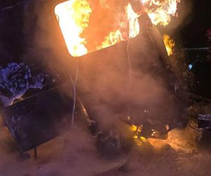 Dramat na S7. Autobus zderzył się z samochodem ciężarowym. Dziecko wśród poszkodowanych