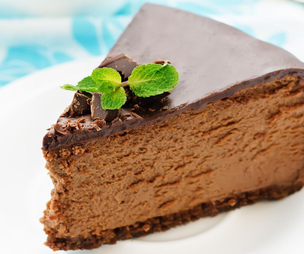 sernik potrójnie czekoladowy