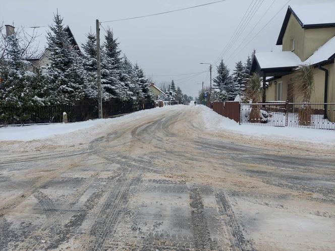 Starachowice zasypane śniegiem