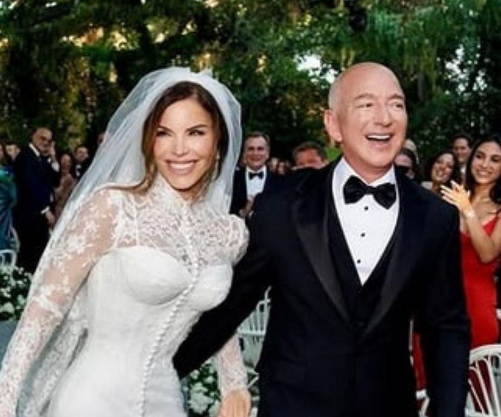 Lauren Sánchez wyglądała jak księżniczka! Oto jej suknia ślubna