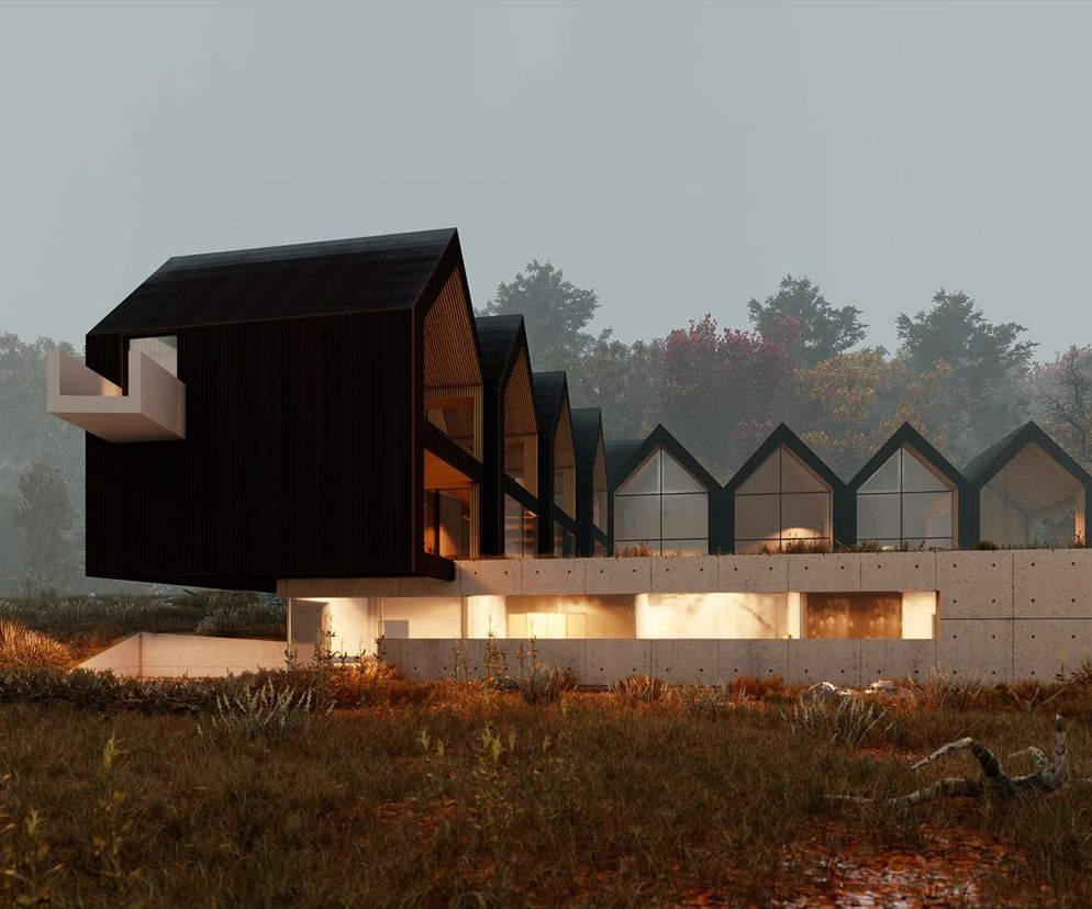 Liberty House: projekt domu inspirowany historyczną architekturą Krakowa