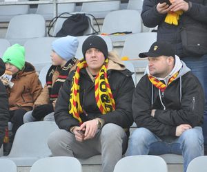 Korona Kielce - Motor Lublin. Kibice na Exbud Arenie