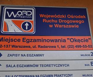 Egzamin na prawko jak droga przez mękę. WORD przy Radarowej zamknięty, pozostałe zapchane 