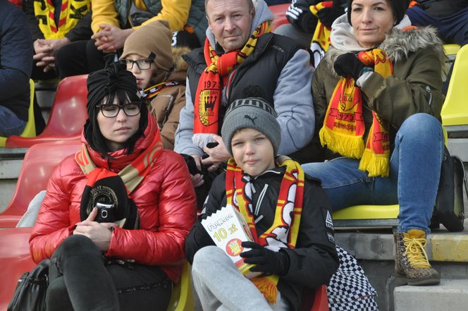 Kibice na meczu Korona Kielce - Górnik Zabrze. 1.12.2024