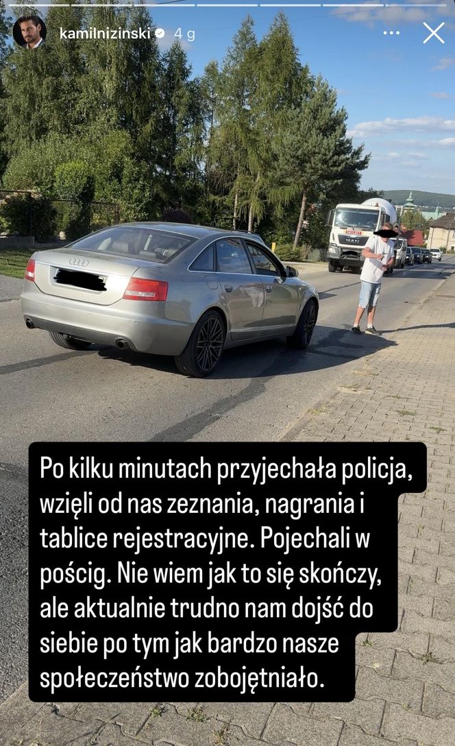 Znany model przeżył dramat na drodze koło Wadowic