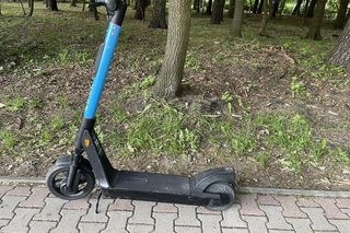 Kolejne zdarzenie z udziałem hulajnogi elektrycznej