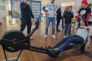 Wiosłowanie dla WOŚP w Szczecinie