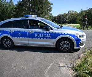 Rozbity dron w Polatyczach