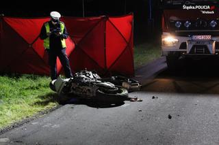 21-letni motocyklista zginął w potwornym wypadku. Dostawczak wyjechał mu na czołówkę