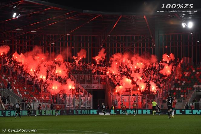 Mecz Zagłębie Sosnowiec - ŁKS Łódź na stadionie ArcelorMittal Park