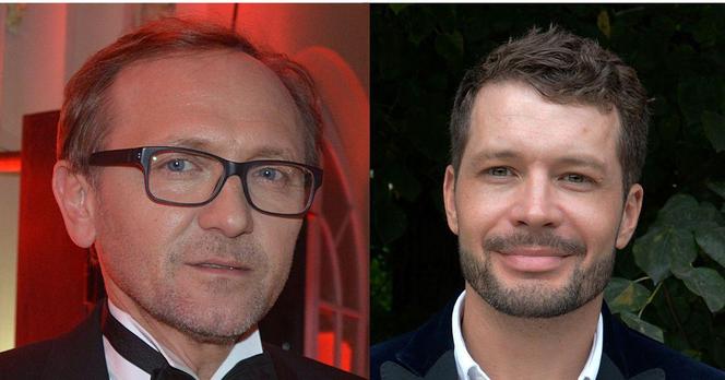 Andrzej Młynarczyk, po prawej. Andrzej Chyra po lewej