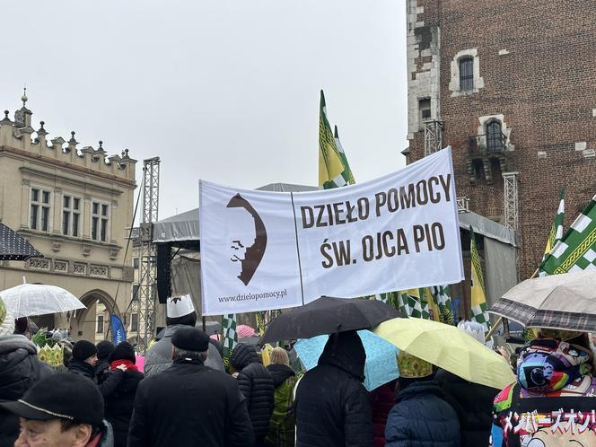 Orszak Trzech Króli przemaszerował przez Kraków