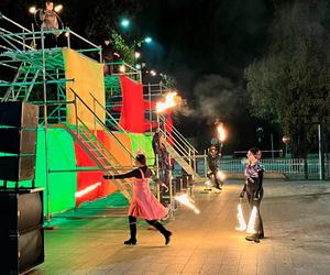 Lublin żegna się z tytułem Europejskiej Stolicy Młodzieży. Na pożegnanie efektowny fire show