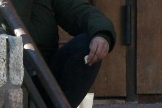 Lech Wałęsa na niedzielnej mszy