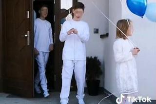 Internauci z Tik Toka wzruszeni po wideo rodziny z Horyńca. Tak pożegnała jednego z pięcioraczków [ZDJĘCIA].