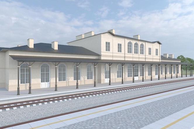 dworzec kolejowy w Grajewie