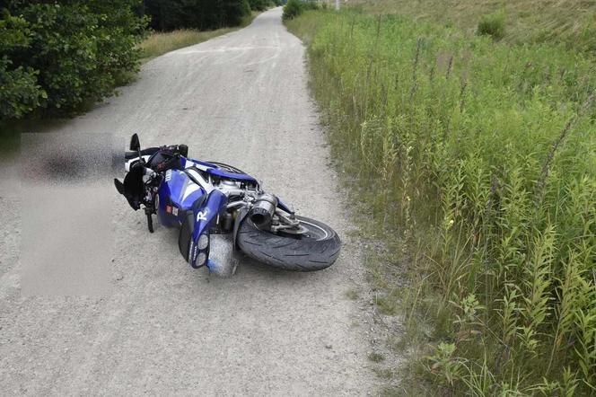 Wola Rzędzińska. 23-letni motocyklista uciekał przed policjantami bez powodu