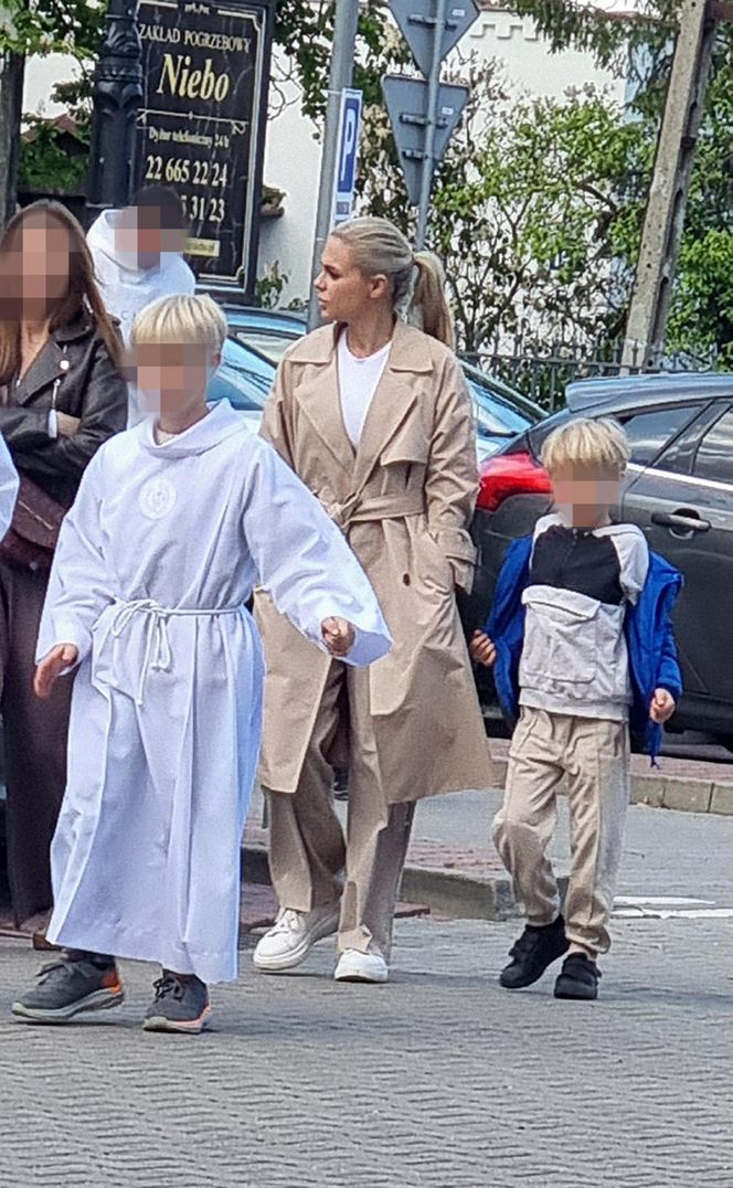 Marcin Mroczek na białym tygodniu komunijnym