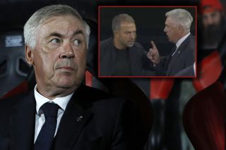 Ancelotti ruszył na Flicka, zaskakujące sceny! O co poszło? Wszystko wydało się po meczu 