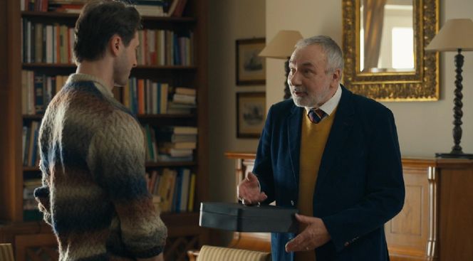 Barwy szczęścia, odcinek 3173. Cezary (Marcel Opaliński), Andrzej (Leon Charewicz)