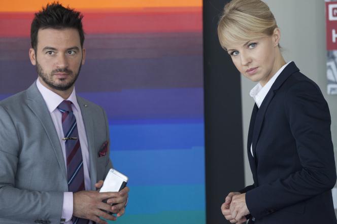 Przyjaciółki 8 sezon. Francesco (Stefano Terrazzino), Iwona Mistkiewicz (Monika Dryl)
