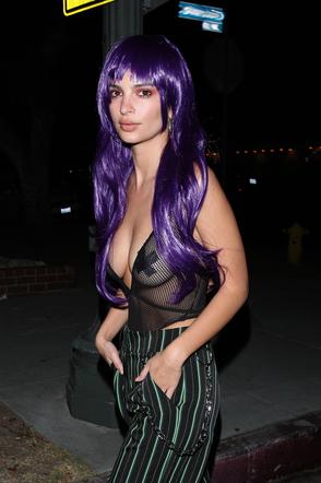 Halloween 2017 - przebranie Emily Ratajkowski