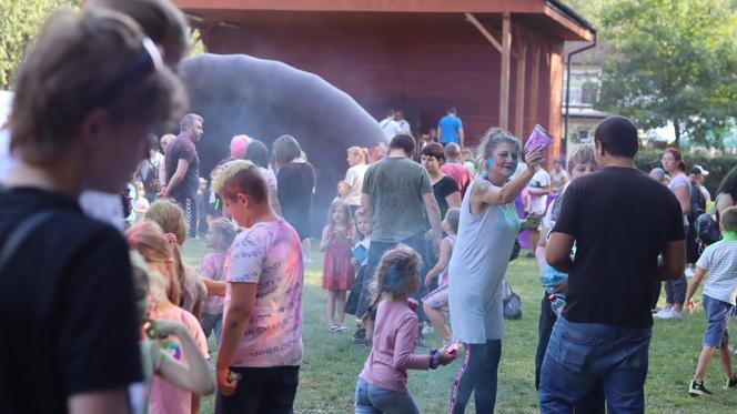 Zakończenie wakacji z Holi Święto Kolorów na Słonecznym Wrotkowie w Lublinie