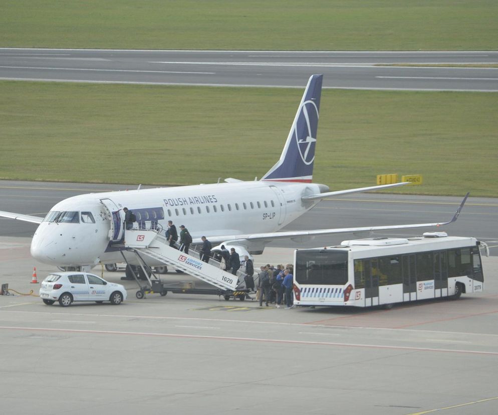 Warszawa. Lotnisko Chopina