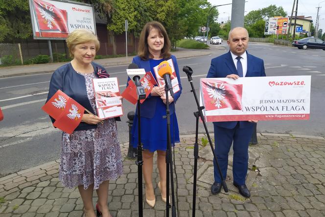 Całe Mazowsze pod wspólną flagą! Pod takim hasłem ruszyła nowa kampania samorządu województwa, promująca flagę regionu