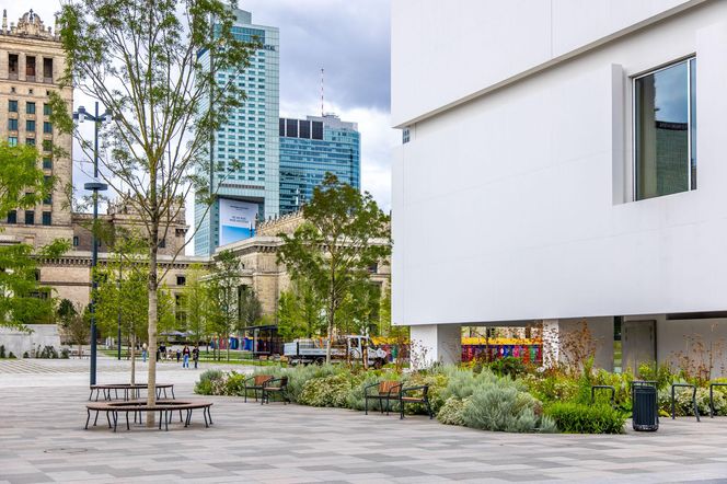 Plac Centralny Warszawa, sierpień 2025