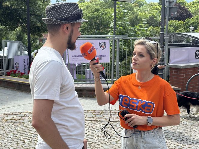 Tłumy przyjezdnych i uśmiechy na twarzach. Wakacyjny patrol Eska Summer City na olsztyńskiej Starówce