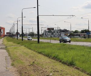 Tak wygląda al. Unii Lubelskiej w Lublinie przed przebudową (pierwsza połowa czerwca 2025)