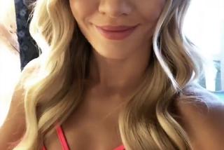 Kasia Dziurska na ślubie Antka Smykiewicza