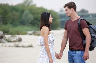 M jak miłość odcinek 1413, Iza (Adriana Kalska), Marcin (Mikołaj Roznerski)