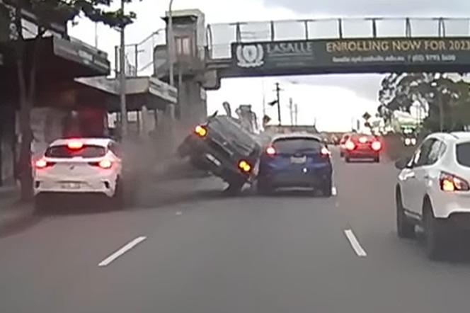 Pełny gaz i zero pomyślunku. Świr za kierownicą narobił bałaganu