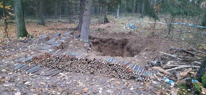 Na Mazurach saperzy odnaleźli ponad 2 tysiące niewybuchów z czasów II wojny światowej! [ZDJĘCIA]