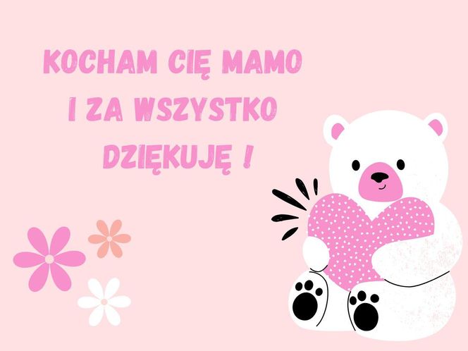 Kartki dzień mamy