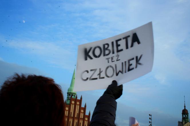 Protest kobiet w Szczecinie