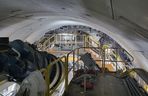 Drążenie tunelu pod Pisarzową w ramach modernizacji linii 104