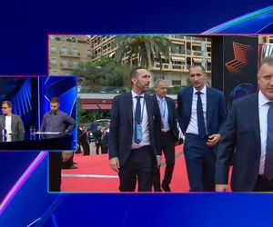 Cezary Kulesza na losowaniu Ligi Mistrzów 25/26